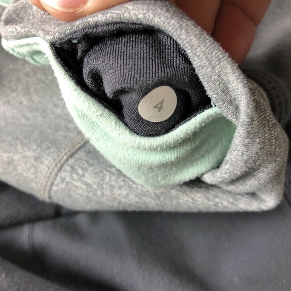 Lululemon Gather & Crow Crop Leggings Slit Leg - Picture 4 of 5